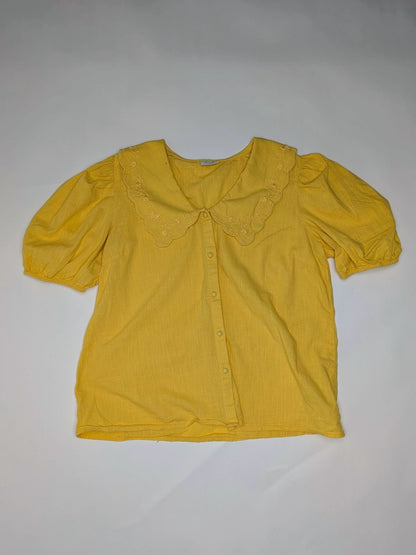 Pieces Maternity Shirt M Yellow