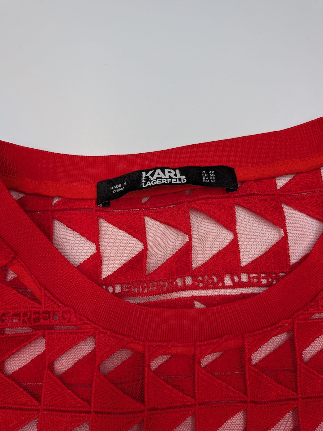 Karl Lagerfeld T-Shirt 36 Red