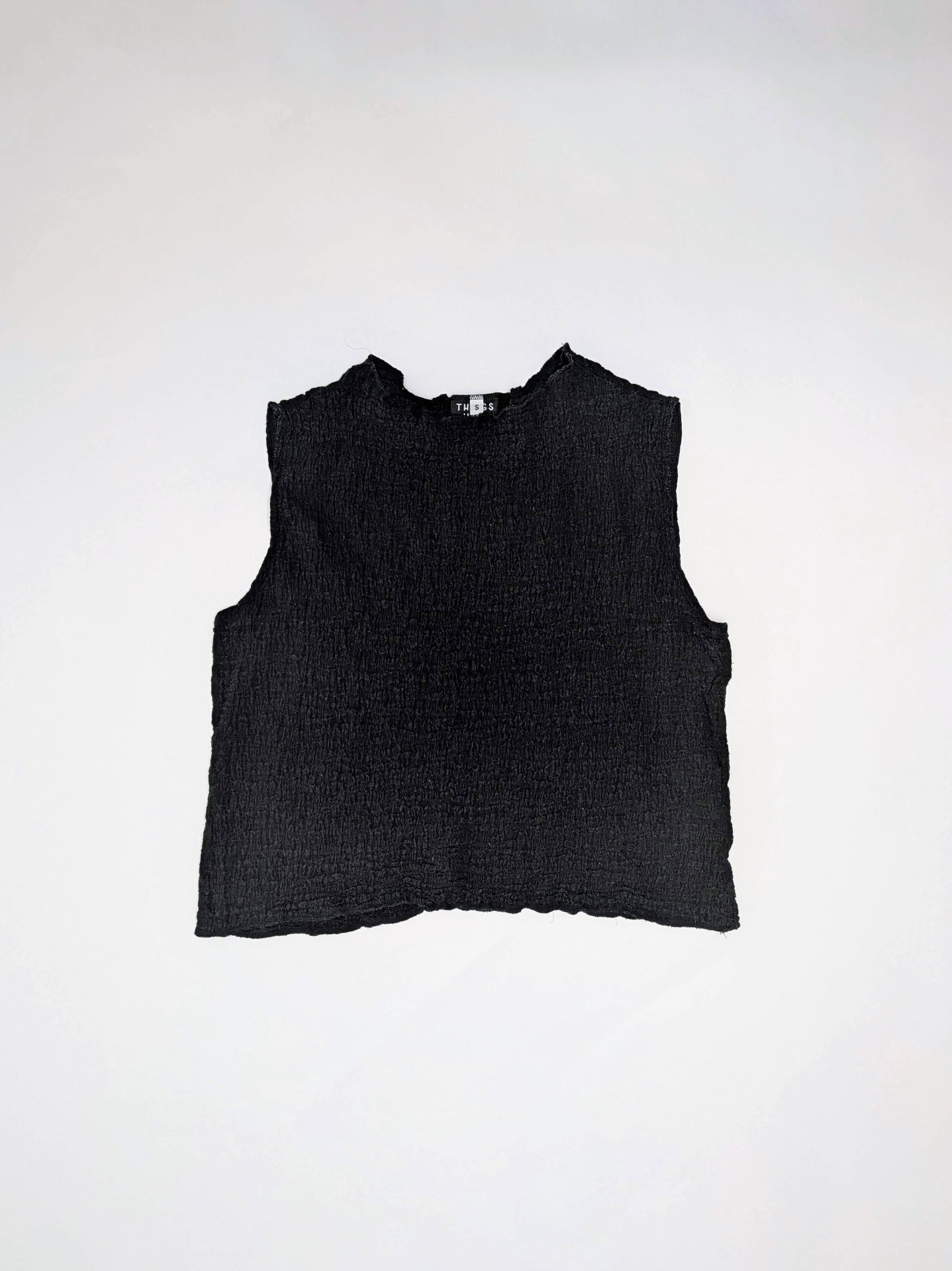 Things I Like Things I Love Tank Top S Black