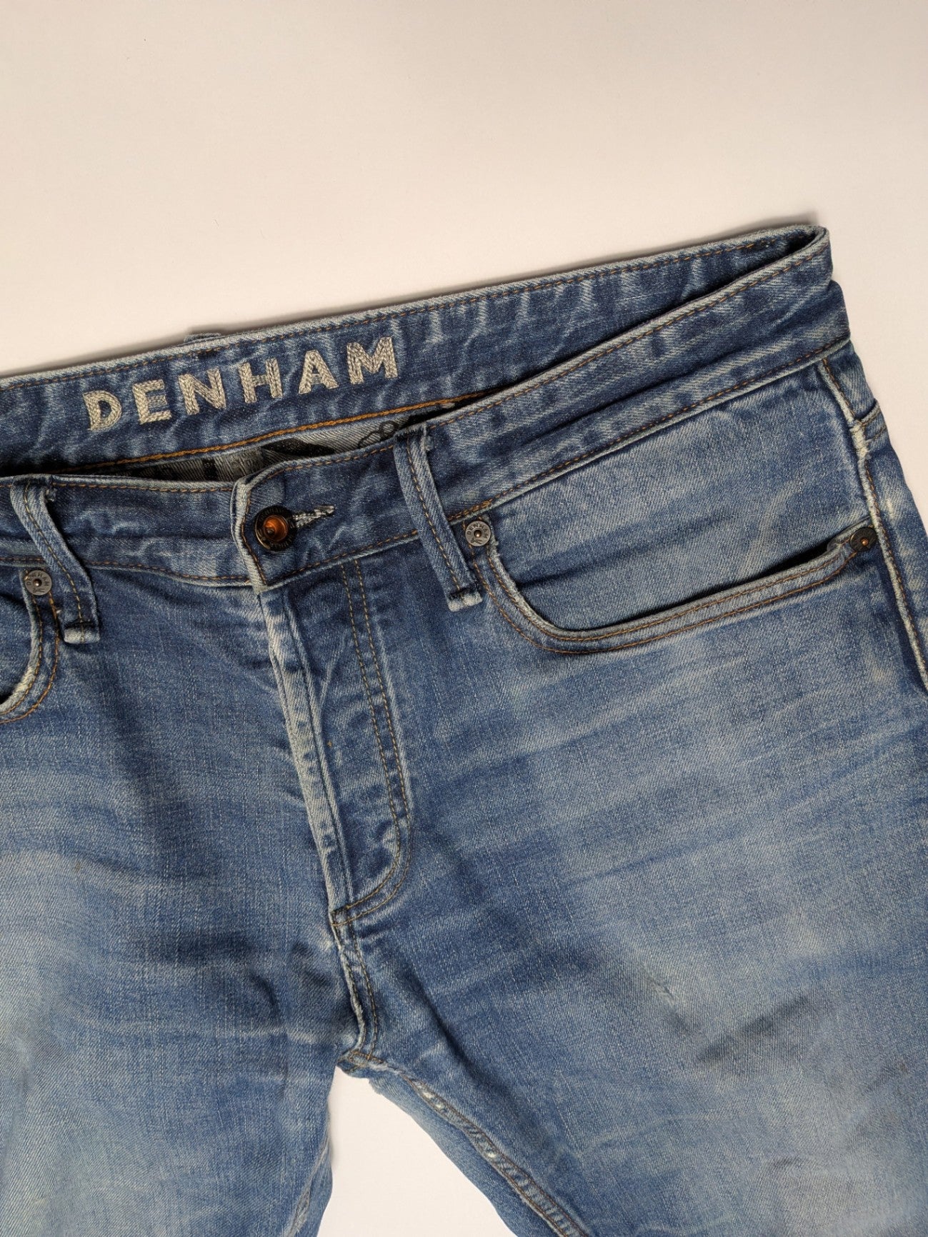 Denham Jeans 33" Blue