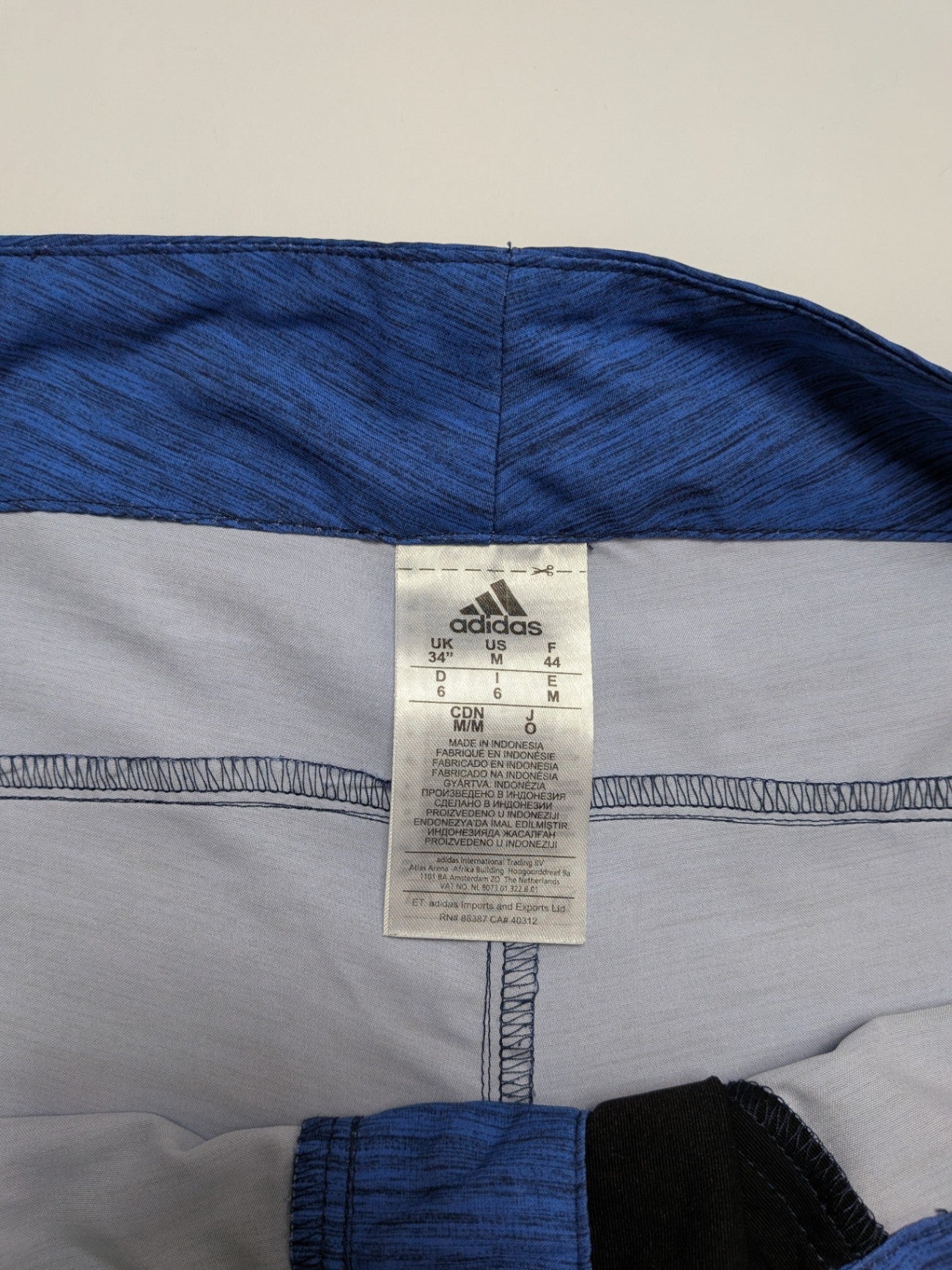 Adidas Shorts M Blue