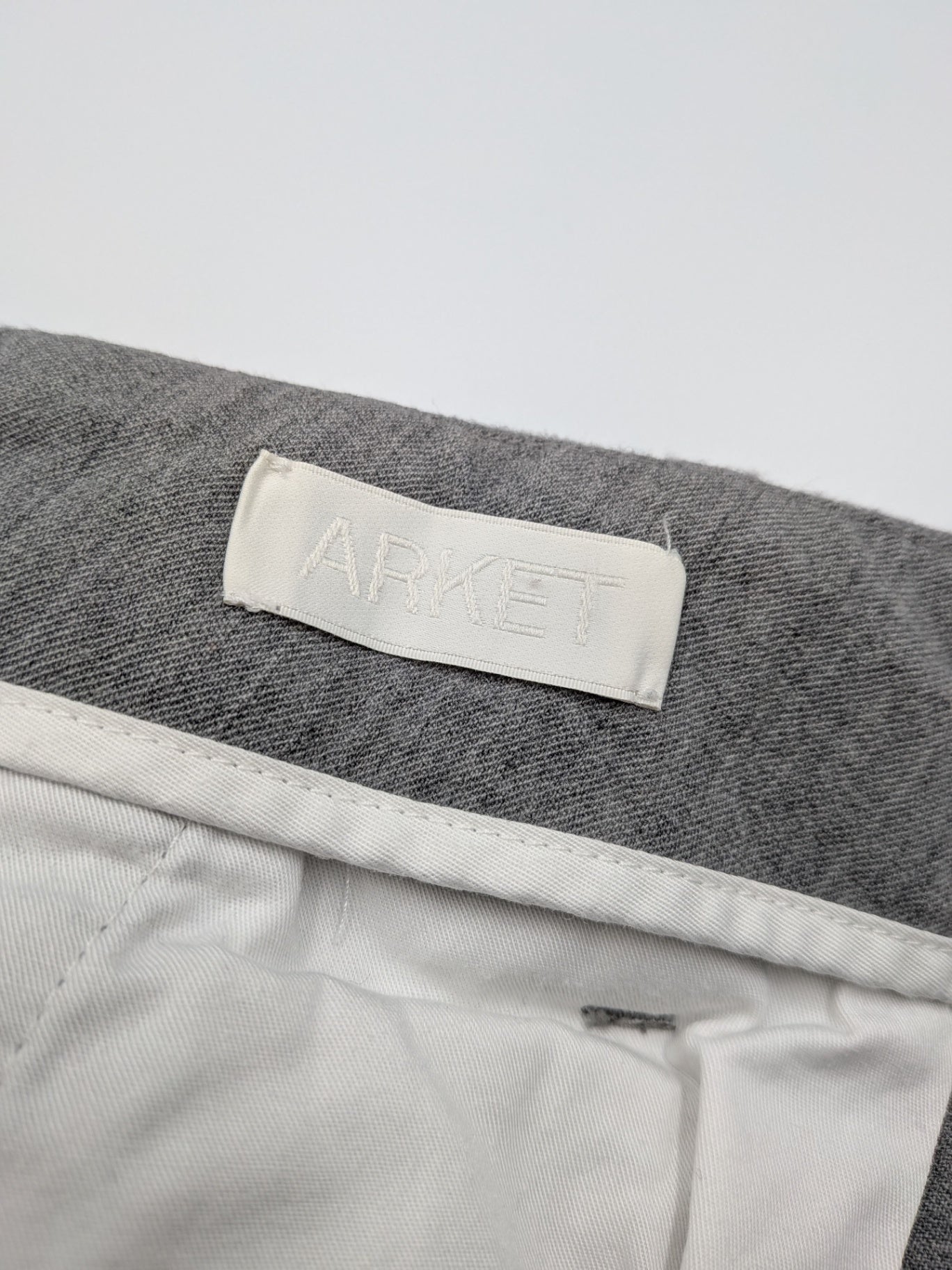 Arket Pants Gray