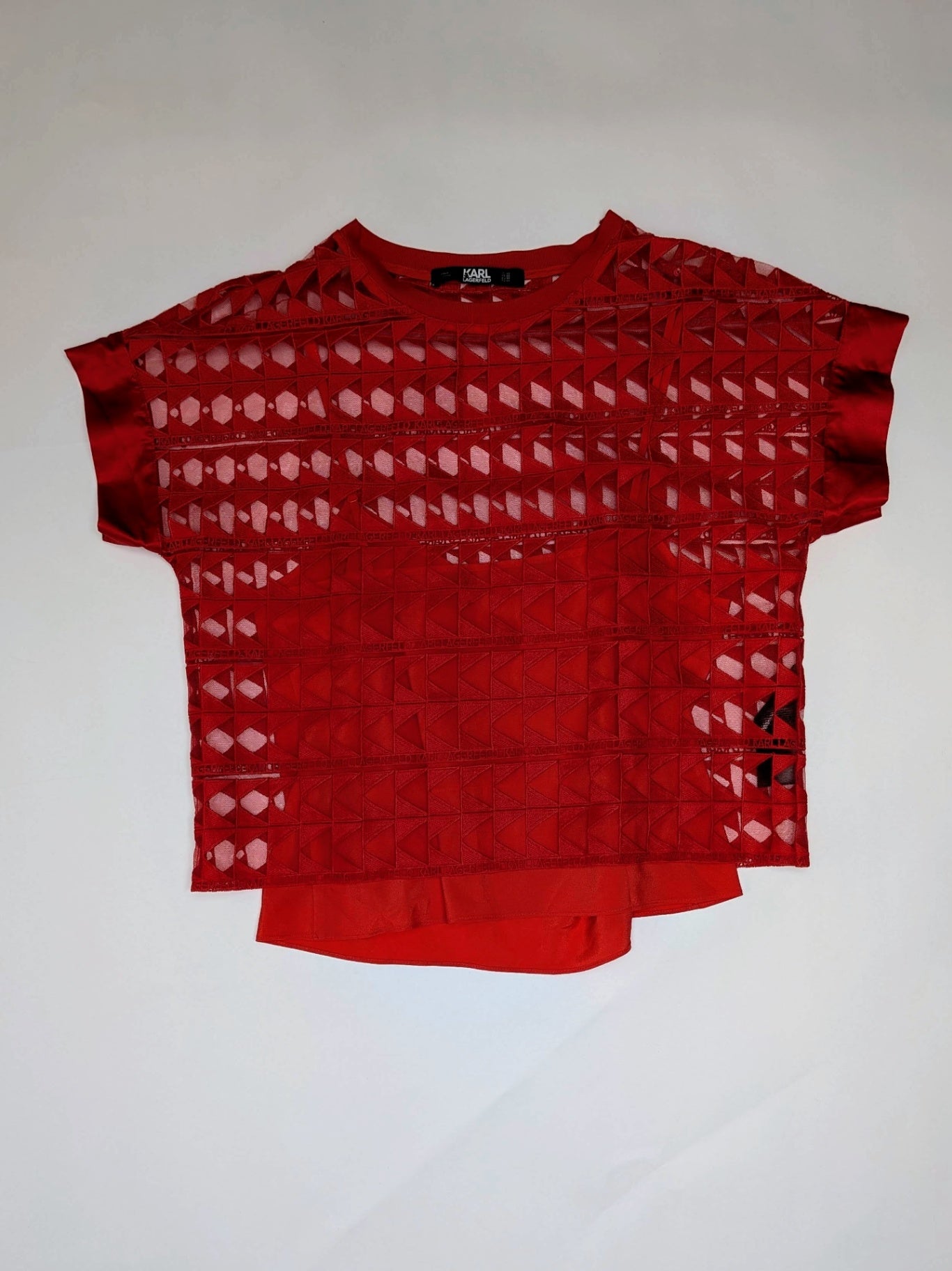 Karl Lagerfeld T-Shirt 36 Red