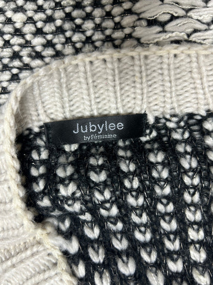 Jubylee Cardigan One Size Beige and Black