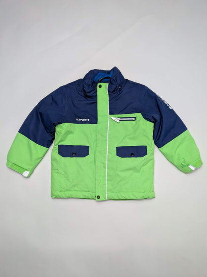 Icepeak Jacket 2-3 Green and Navy Blue