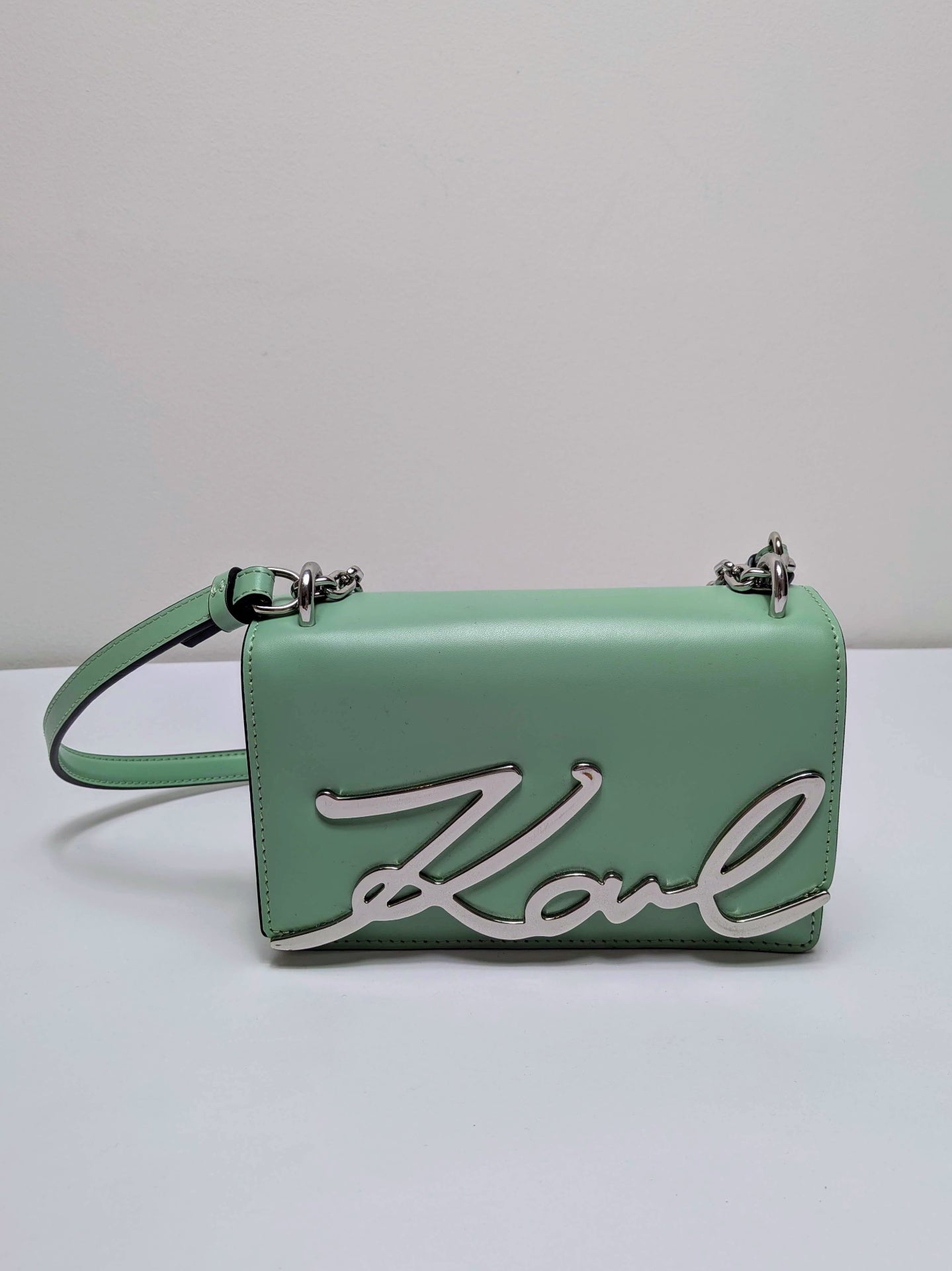Karl Lagerfeld Shoulder Bag Light green