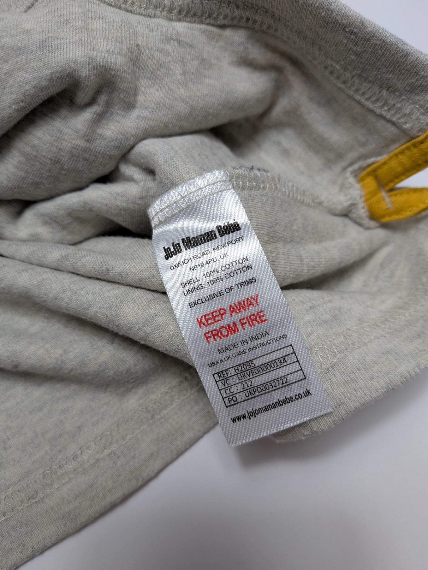JoJo Maman Bébé Polo Shirt 4-5 Gray