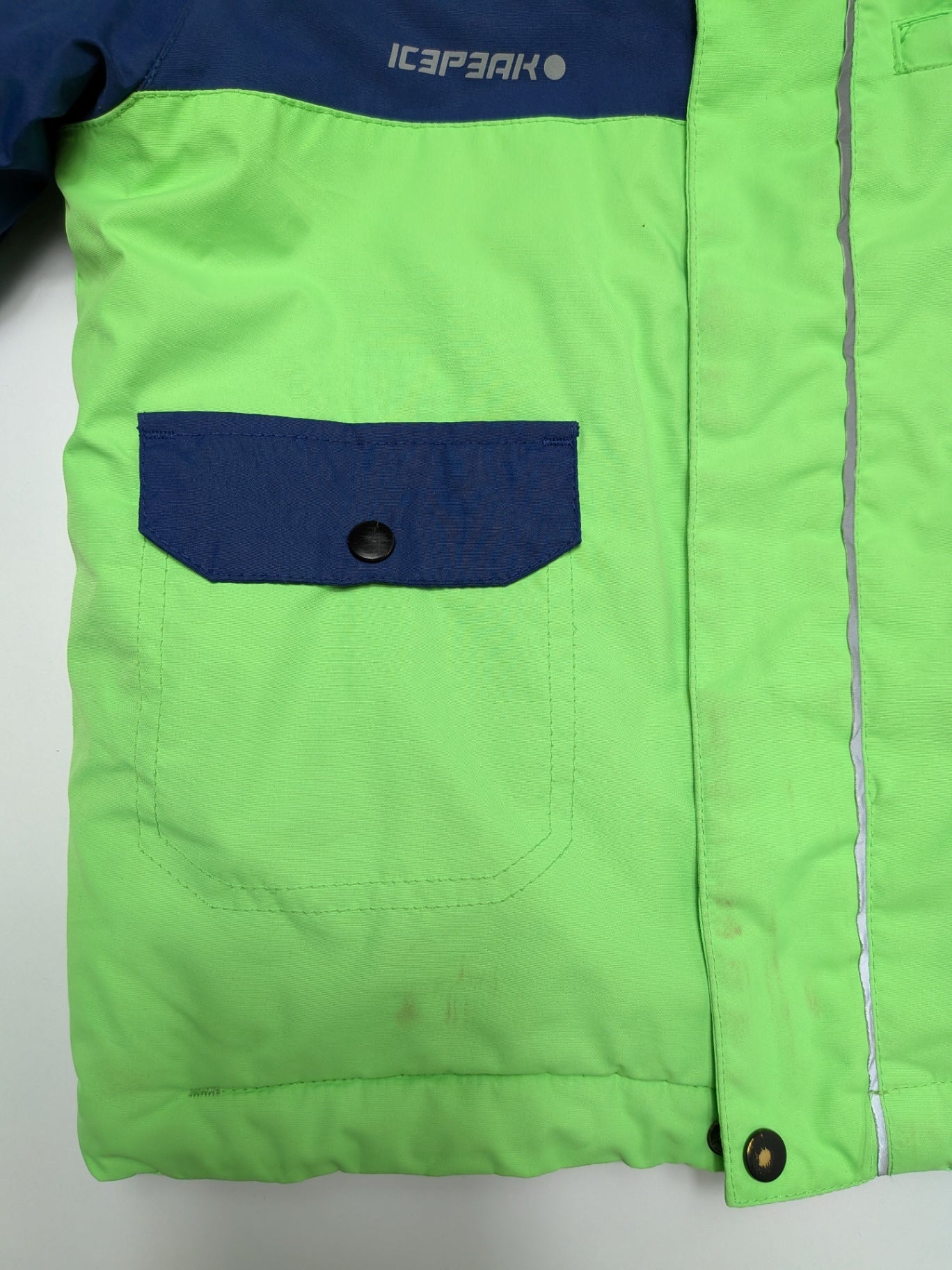 Icepeak Jacket 2-3 Green and Navy Blue