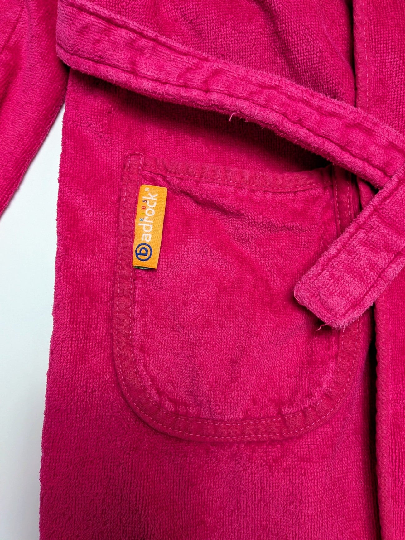 badrock KIDS Bathrobe 4-6 Pink