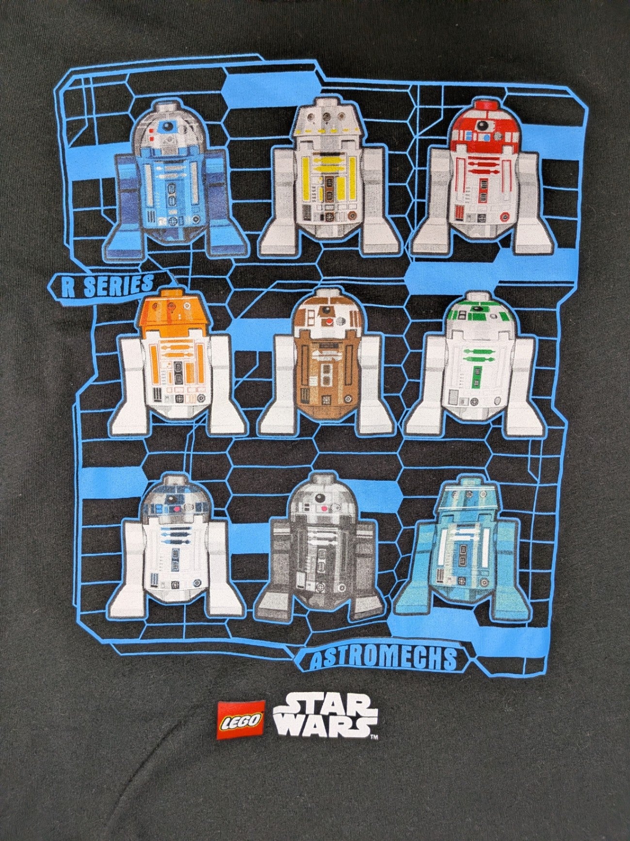 Star Wars LEGO T-Shirt 6-7 Black