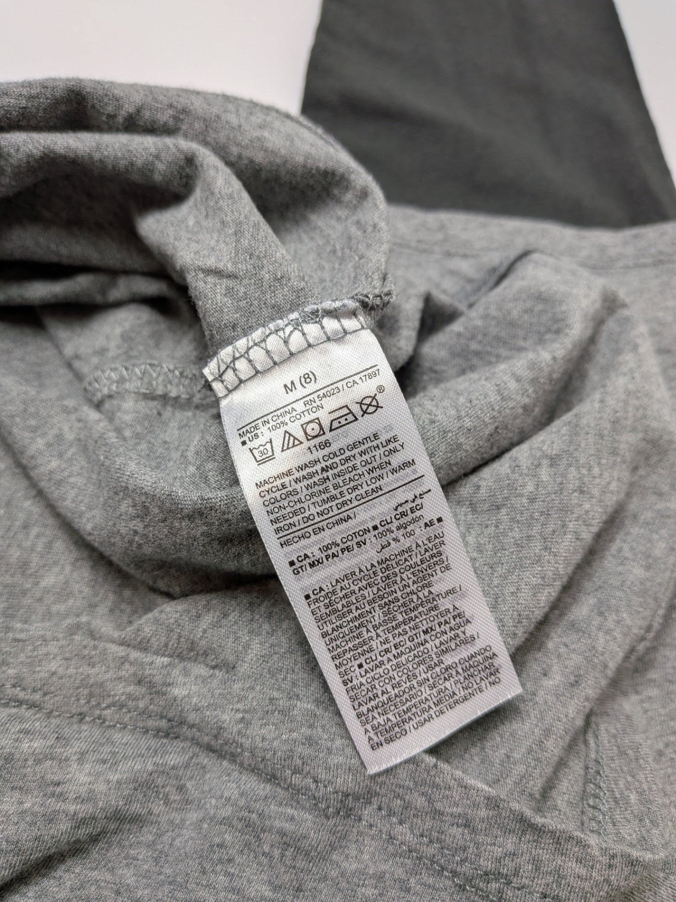 Old Navy Long Sleeve T-Shirt 8 Gray and Black