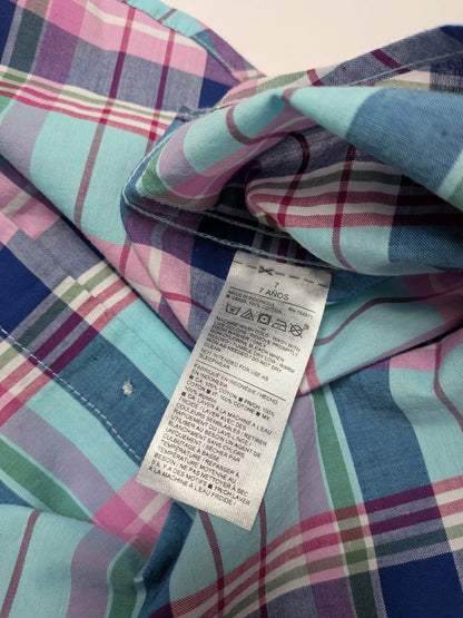 JANE AND JACK Shirt 7 Multicolor (pink, blue, green, purple)
