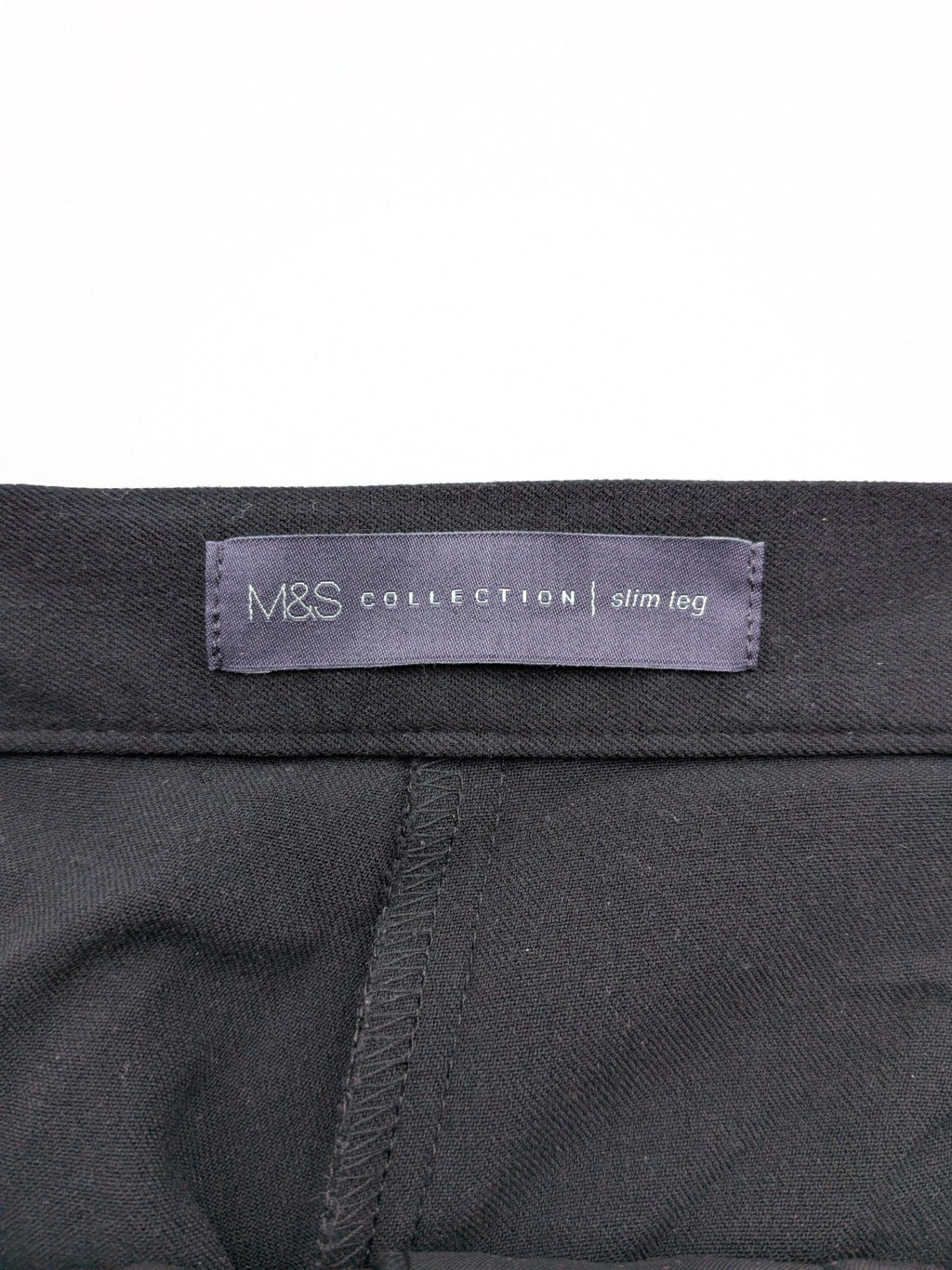 Marks and Spencer (M&S) Trousers 38 Black