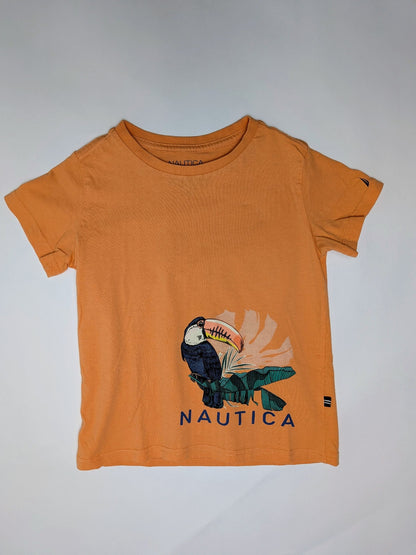 Nautica T-Shirt 6-7 Orange