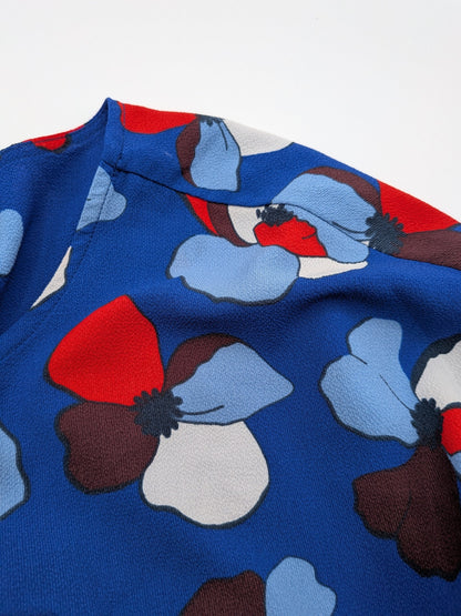 WE Blouse S Blue, Red, White, Dark Gray, Light Blue