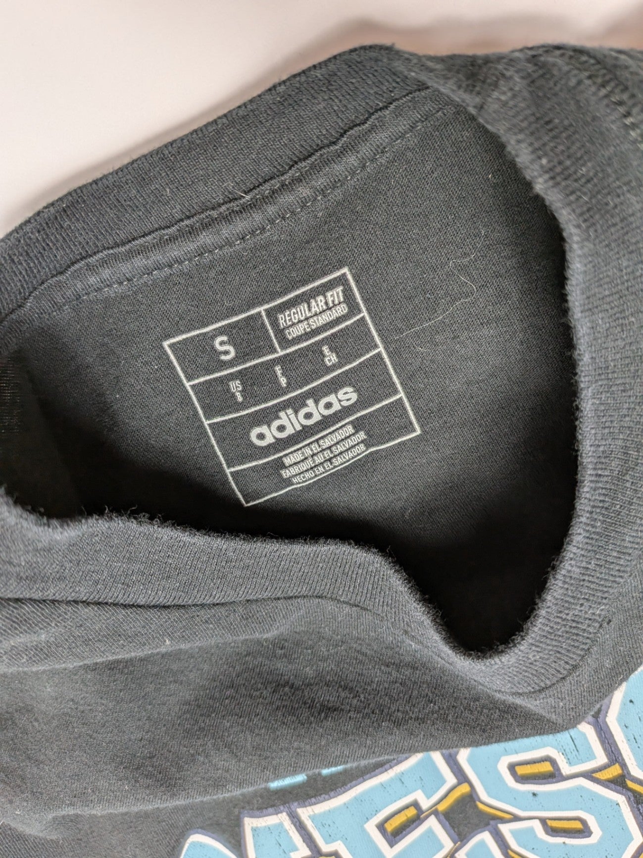 adidas T-Shirt S Black