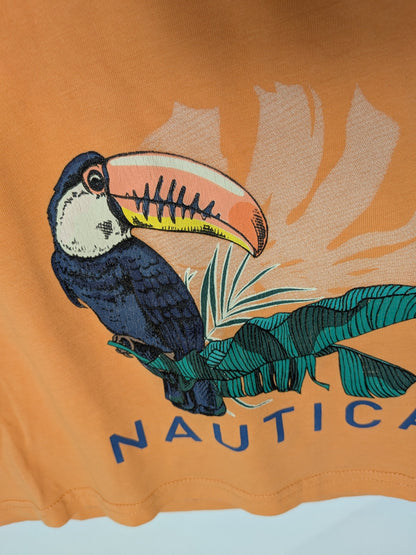 Nautica T-Shirt 6-7 Orange