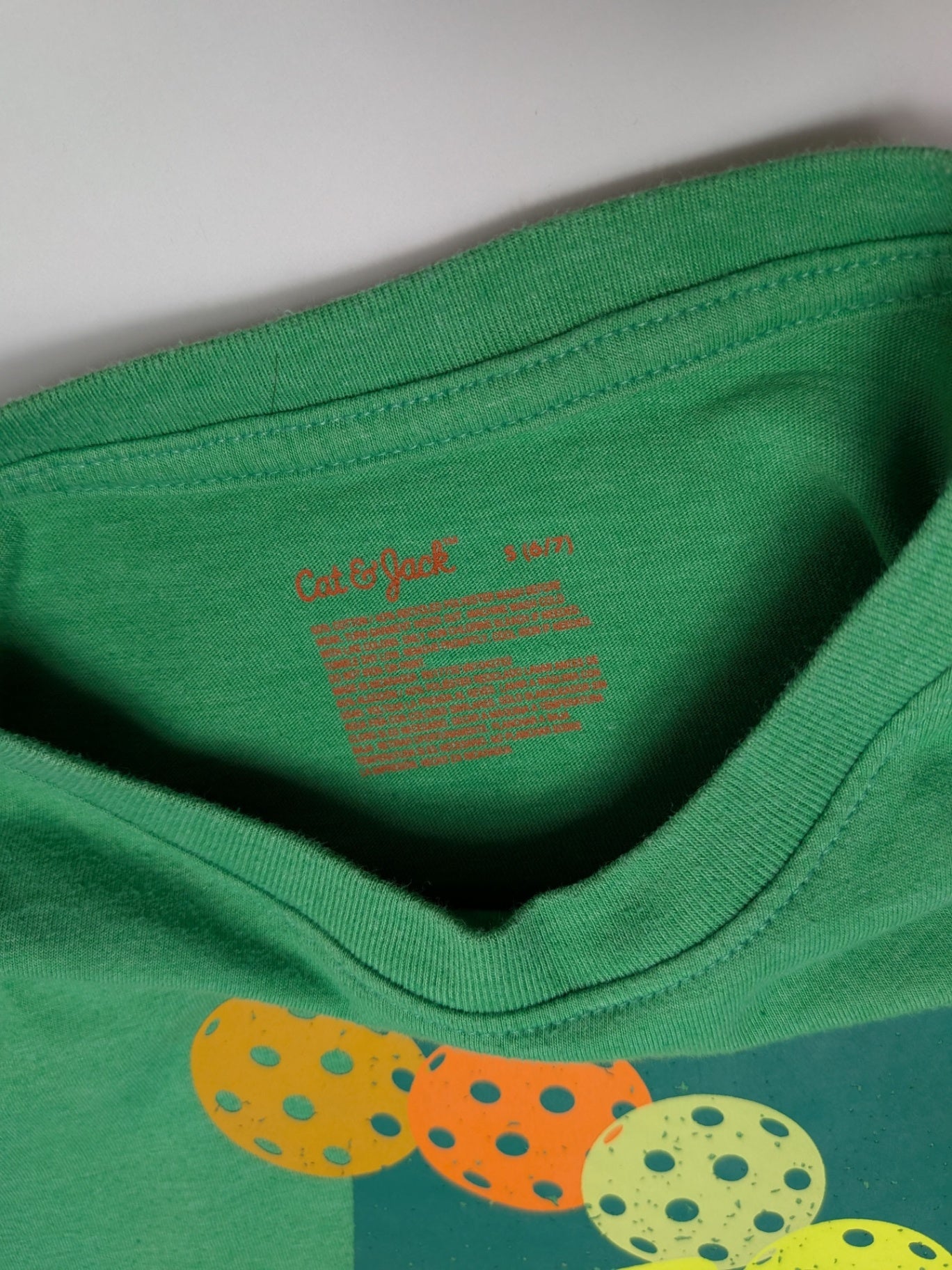 Cat & Jack T-Shirt S Green