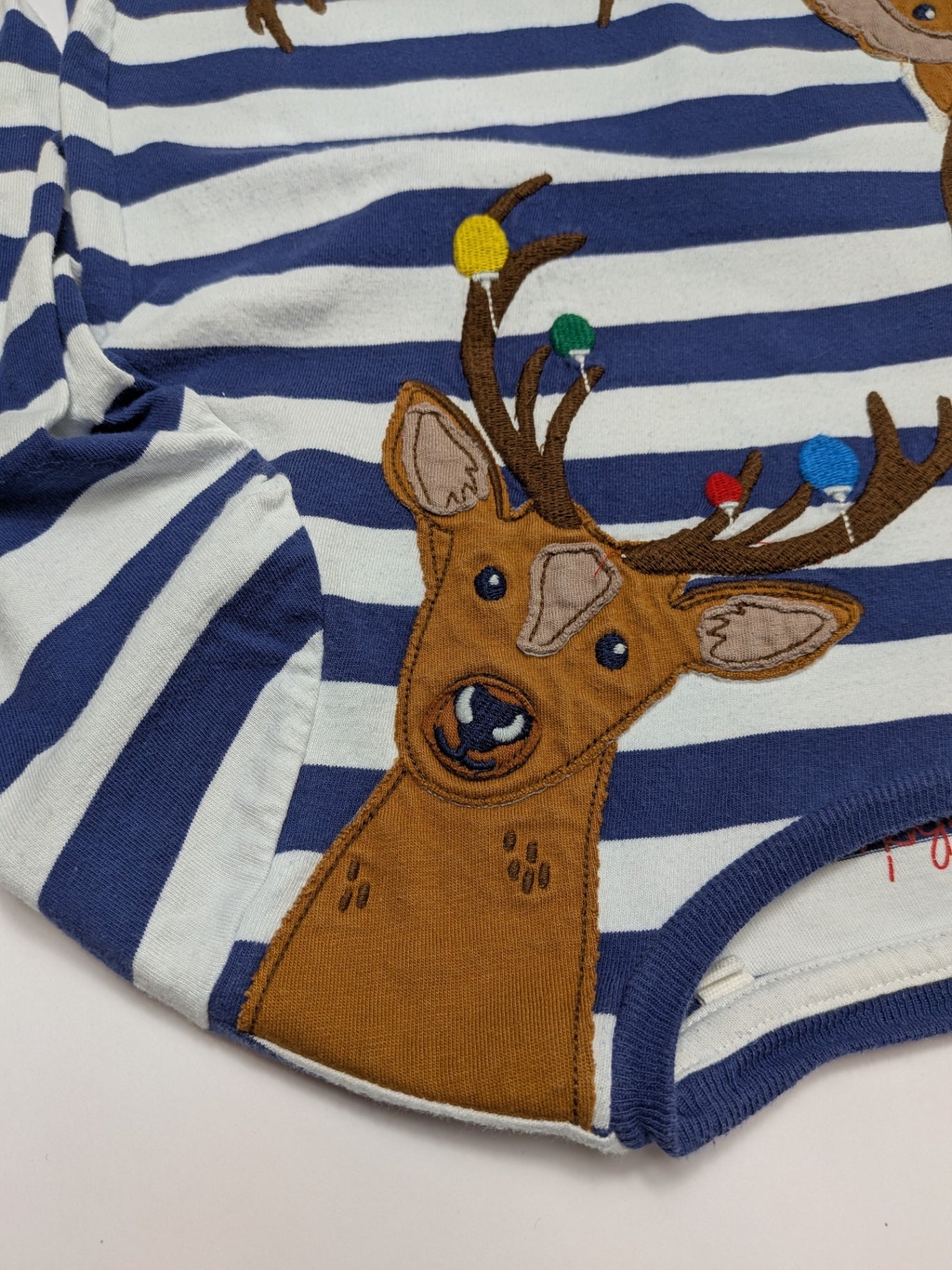 Miniboden Long Sleeve T-Shirt 122 Blue and white