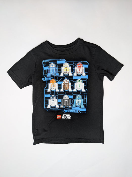 Star Wars LEGO T-Shirt 6-7 Black