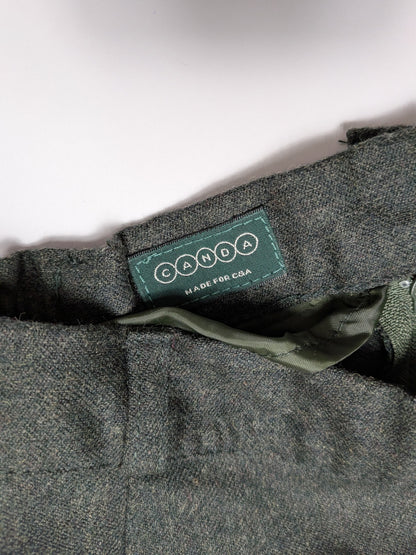 CANDA (C&A) Skirt 42 Dark Green