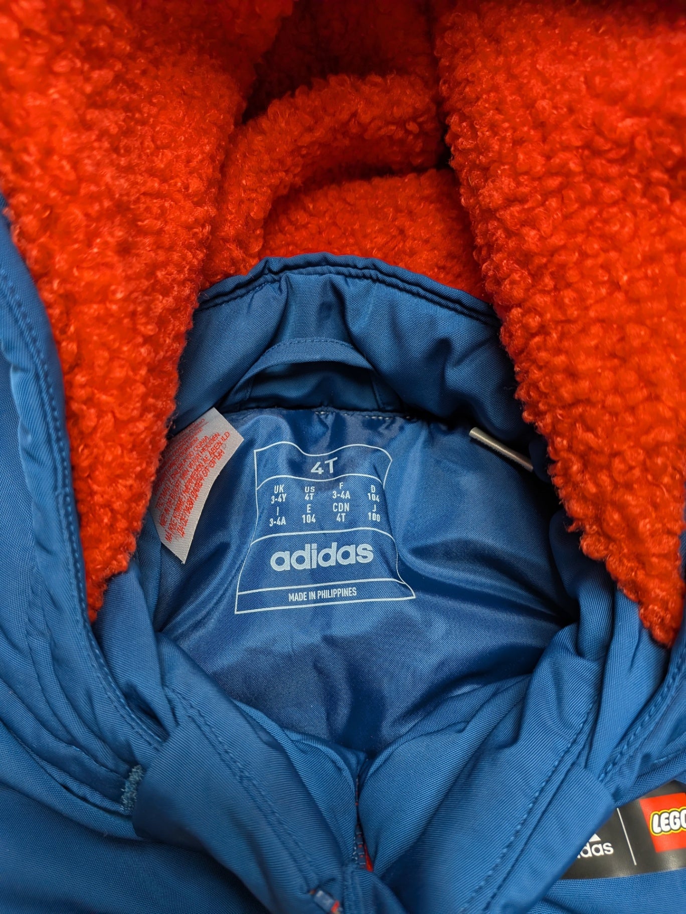 adidas x LEGO Jacket 3-4 Blue