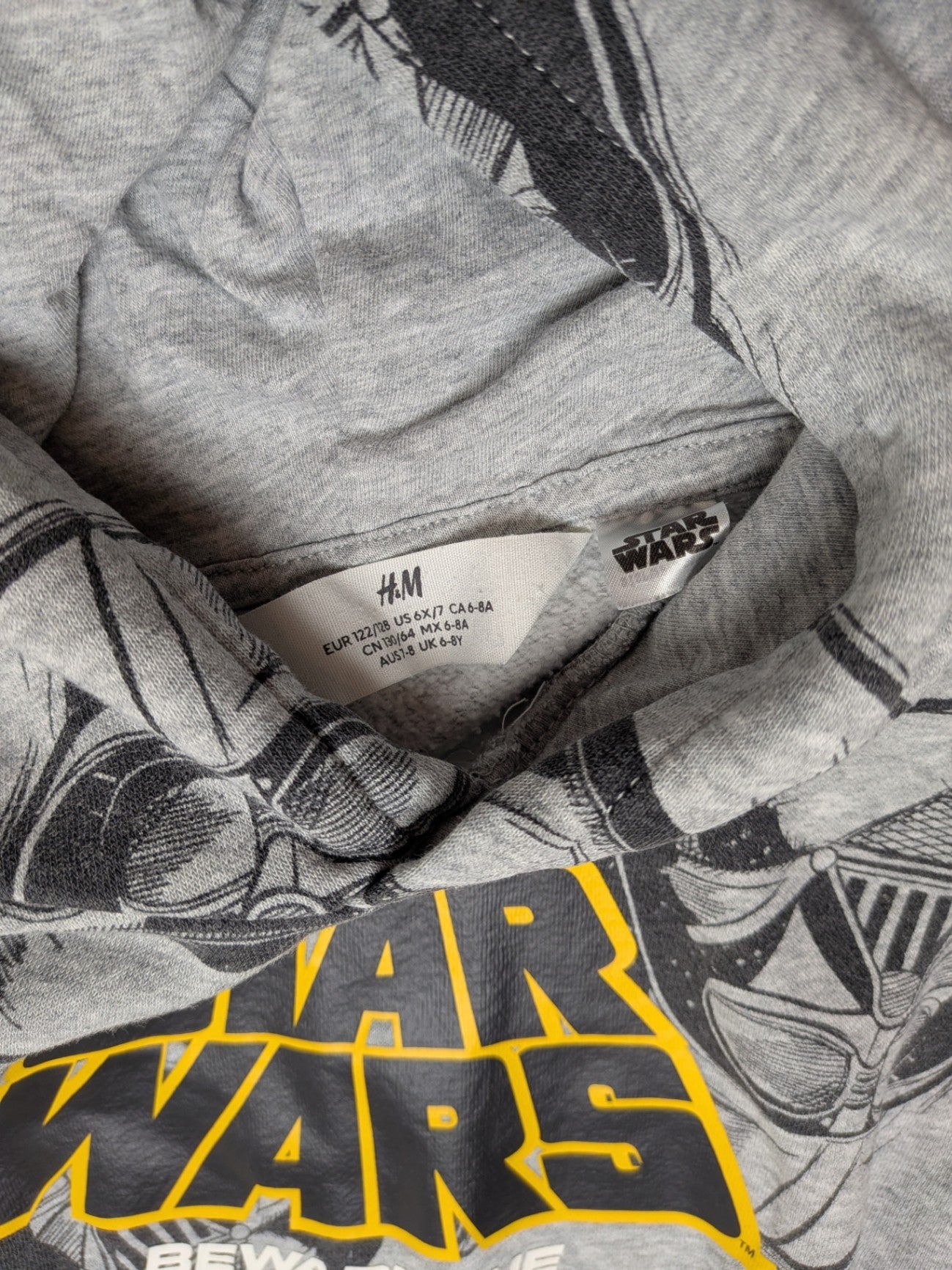 H&M Hoodie 122-128 Grey