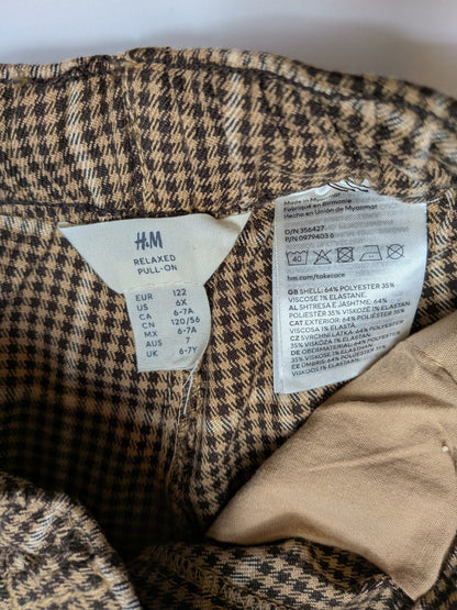 H&M Pants 6-7 Brown and Black