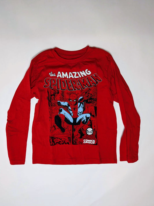 Marvel Long Sleeve T-Shirt S Red