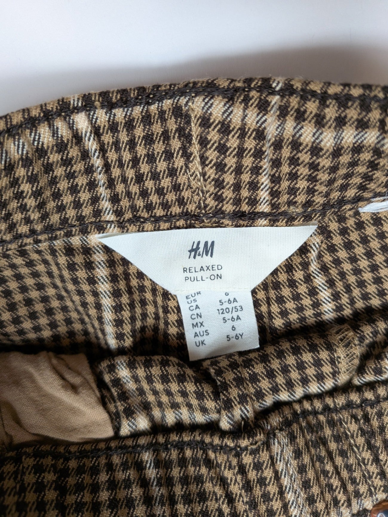 H&M Pants 5-6 Brown and black