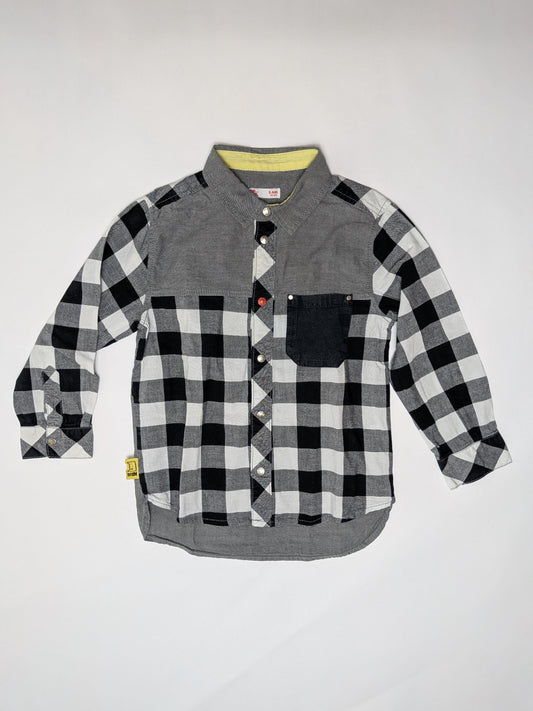 Du Pareil au Même Shirt 5 Gray, Black, White