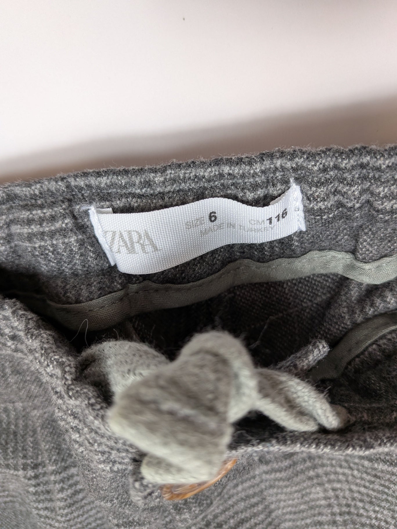 Zara Pants 6 Gray