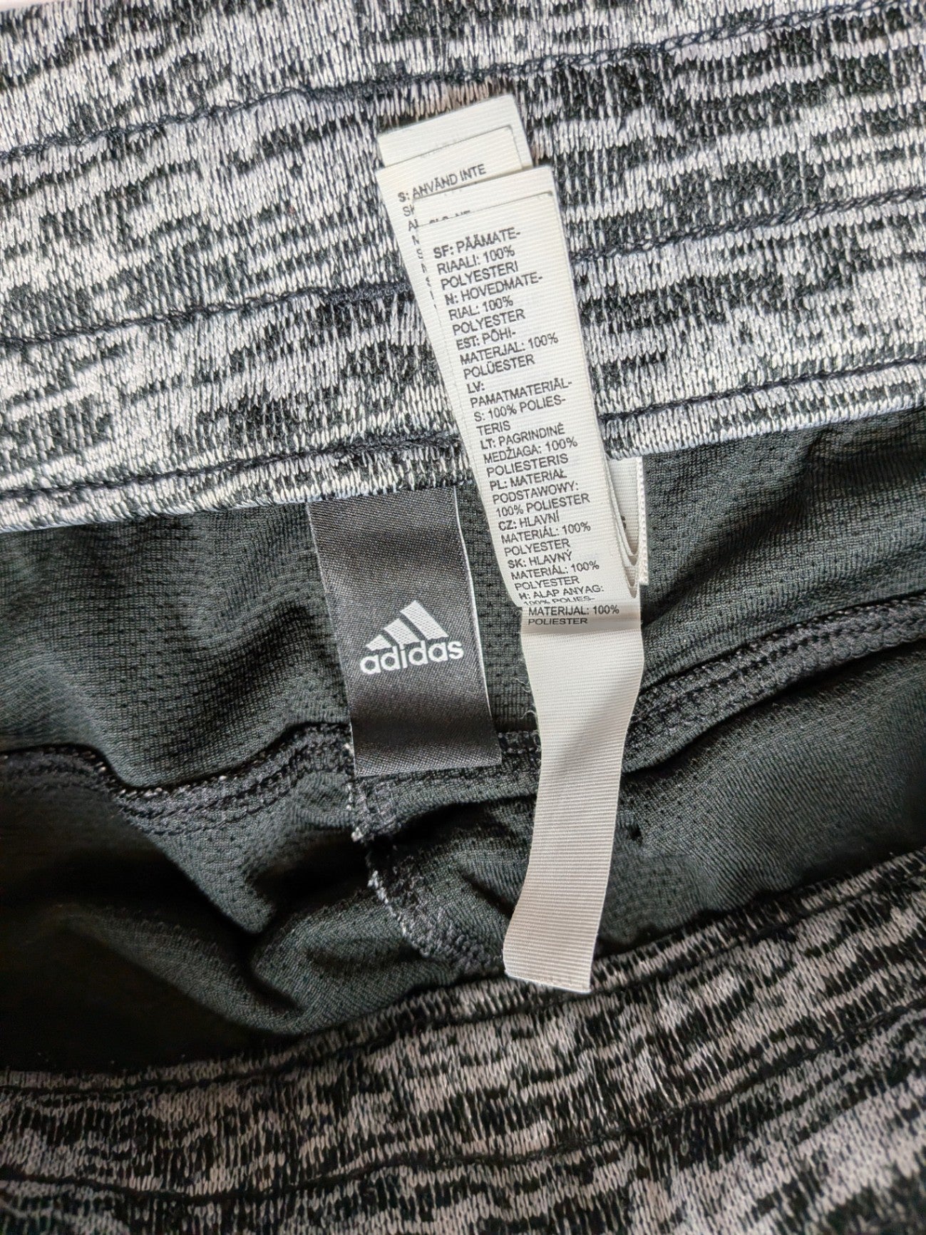 Adidas Sweatpants 40-42 Black and Gray