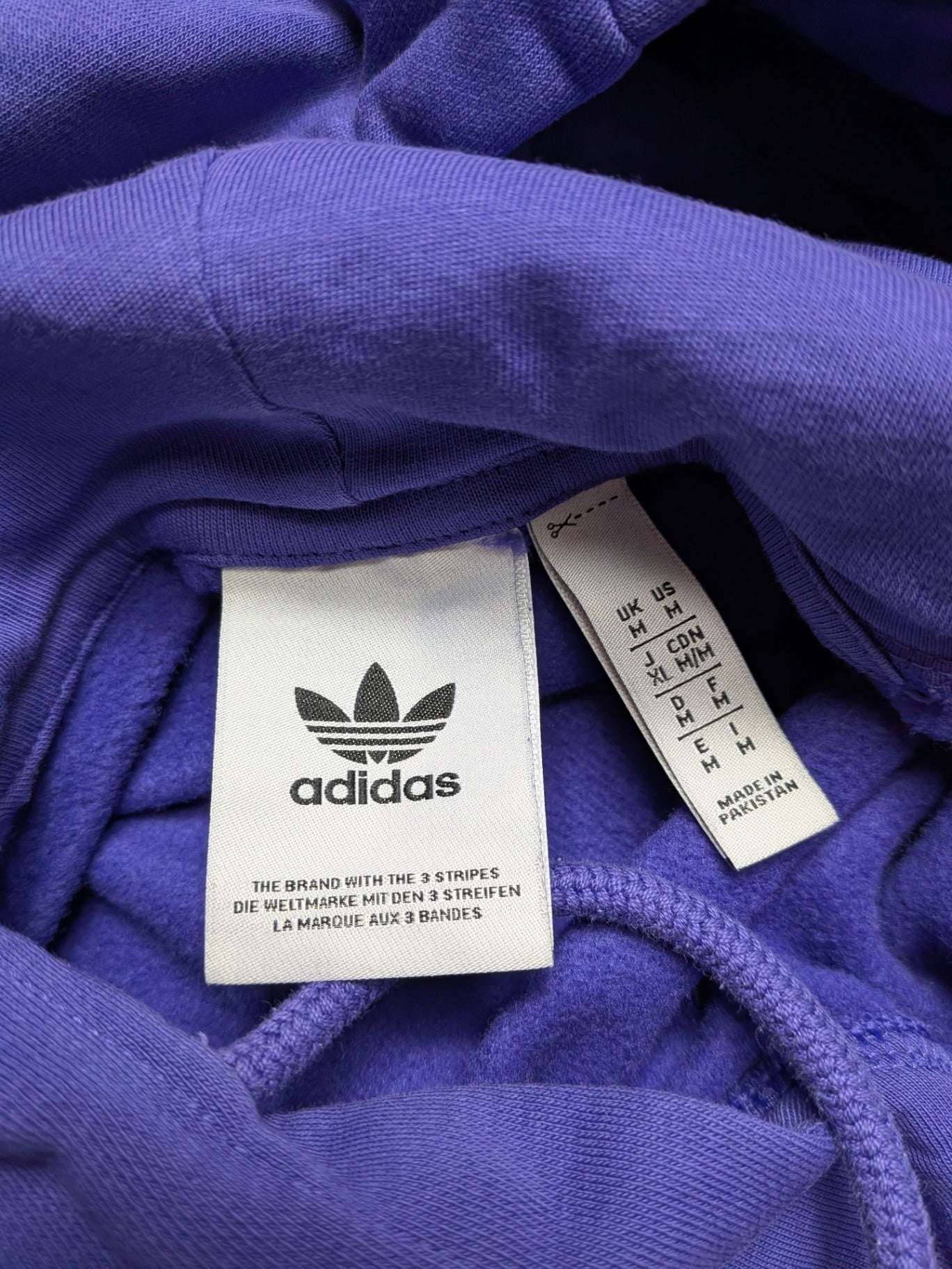 Adidas Hoodie M Purple