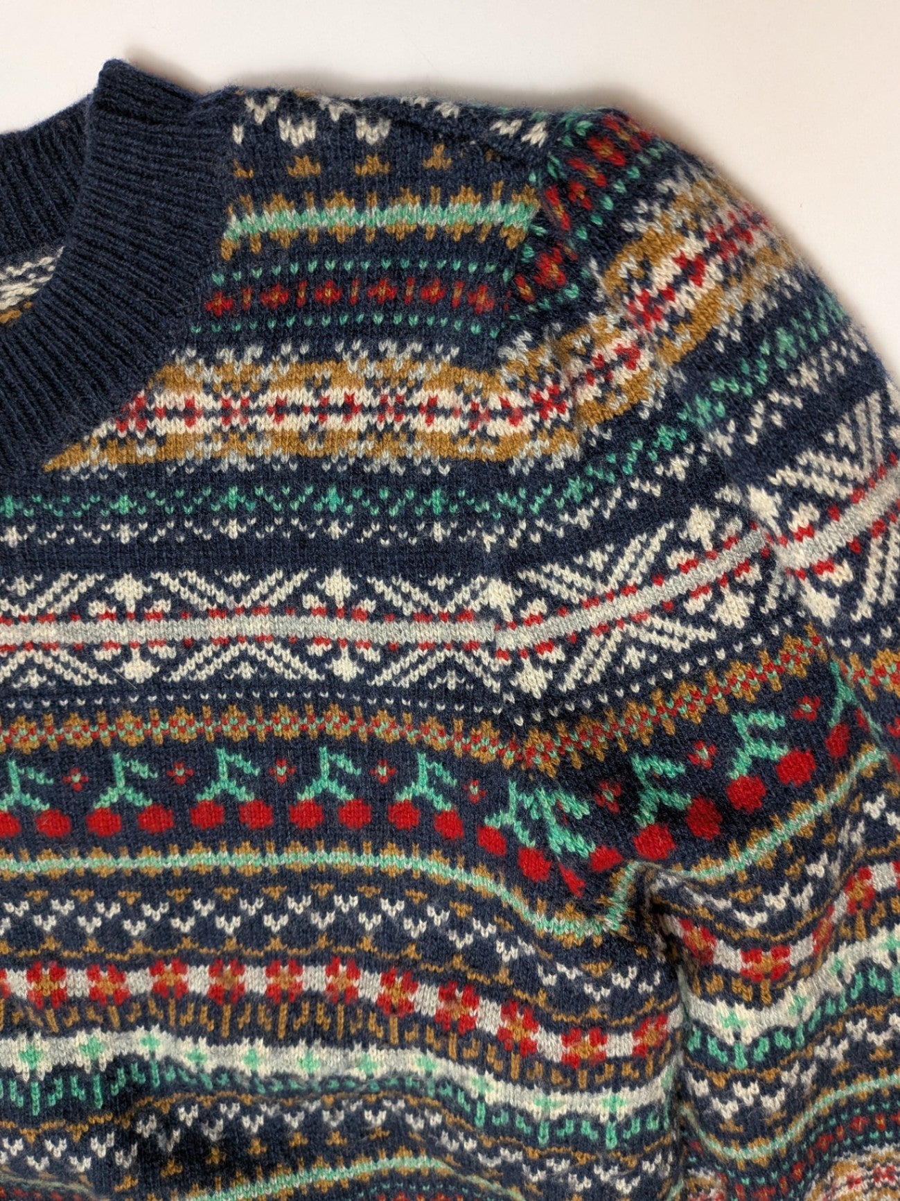 J.Crew Sweater L Navy Blue, Multicolor