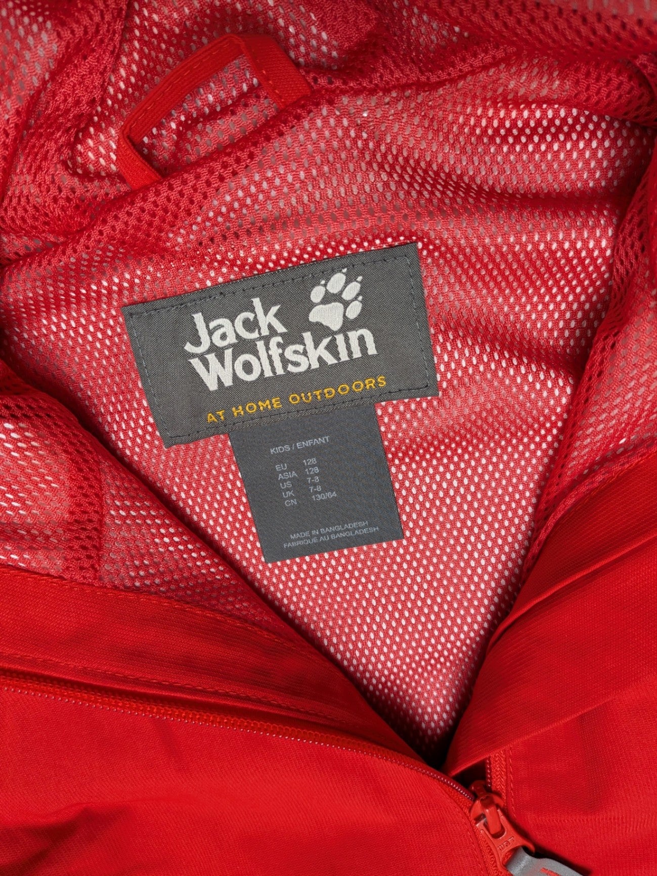 Jack Wolfskin Jacket 128 Red