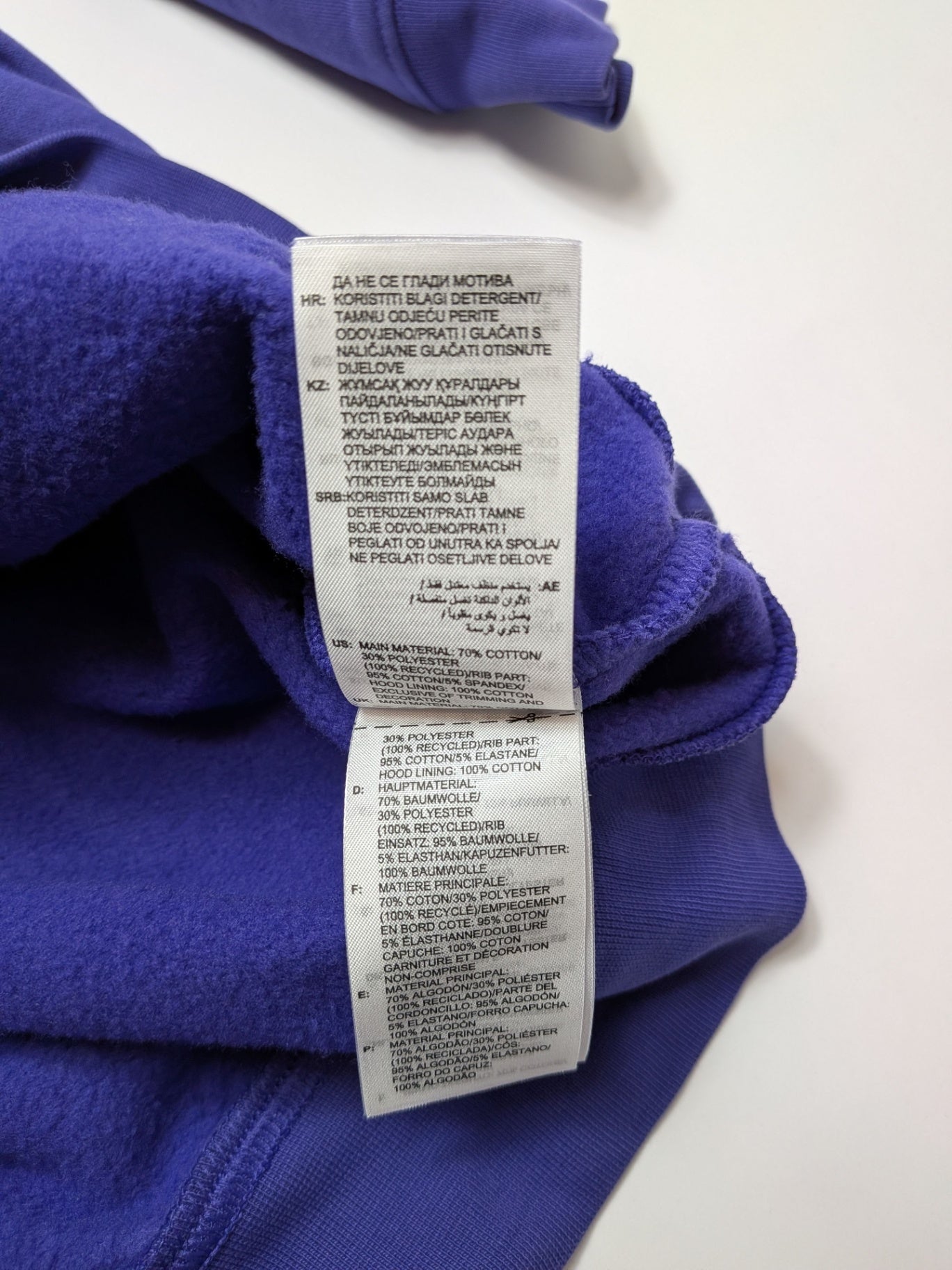Adidas Hoodie M Purple