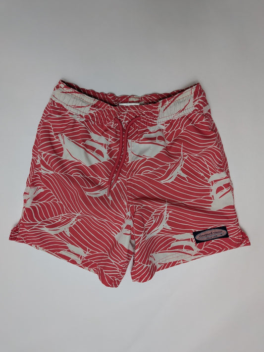 Vineyard Vines Shorts 5 Red and white