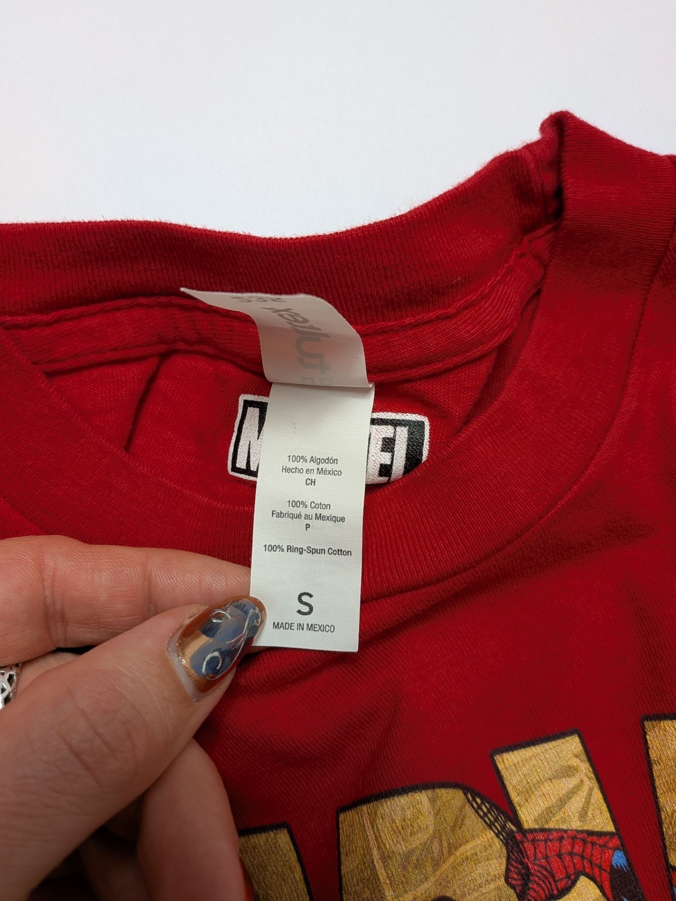Marvel T-Shirt S Red