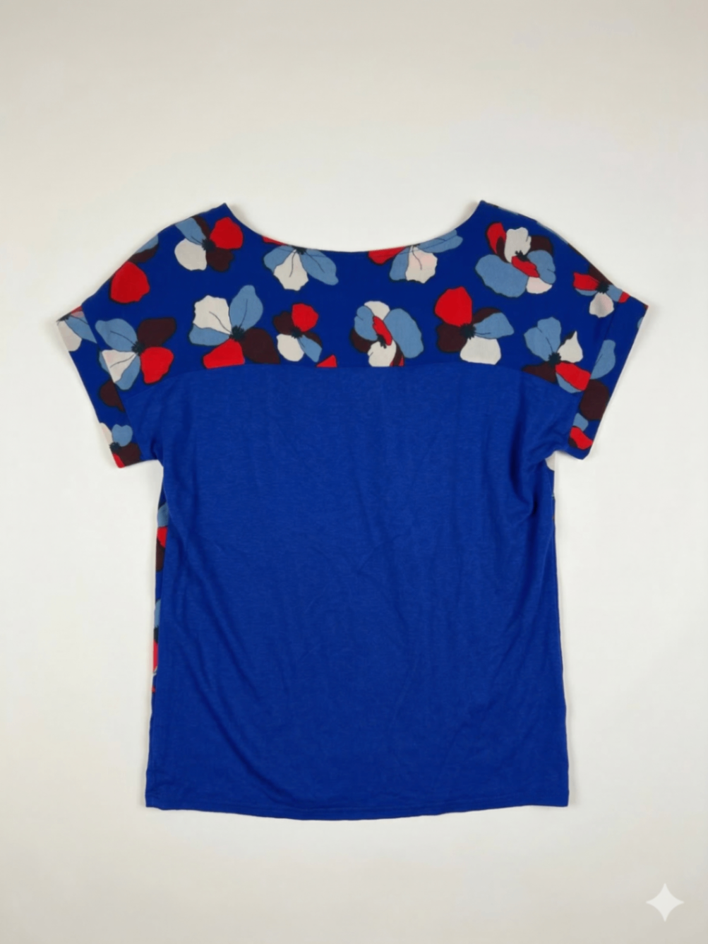 WE Blouse S Blue, Red, White, Dark Gray, Light Blue