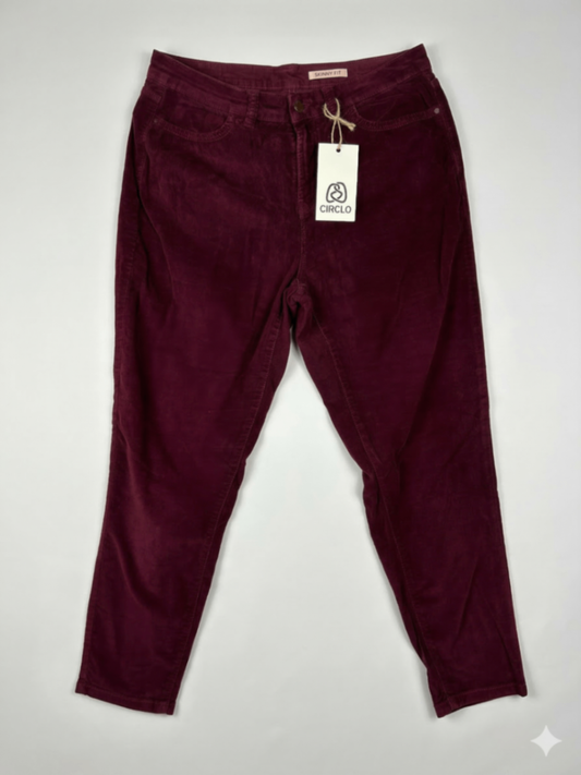 Esprit Pants 38 Burgundy