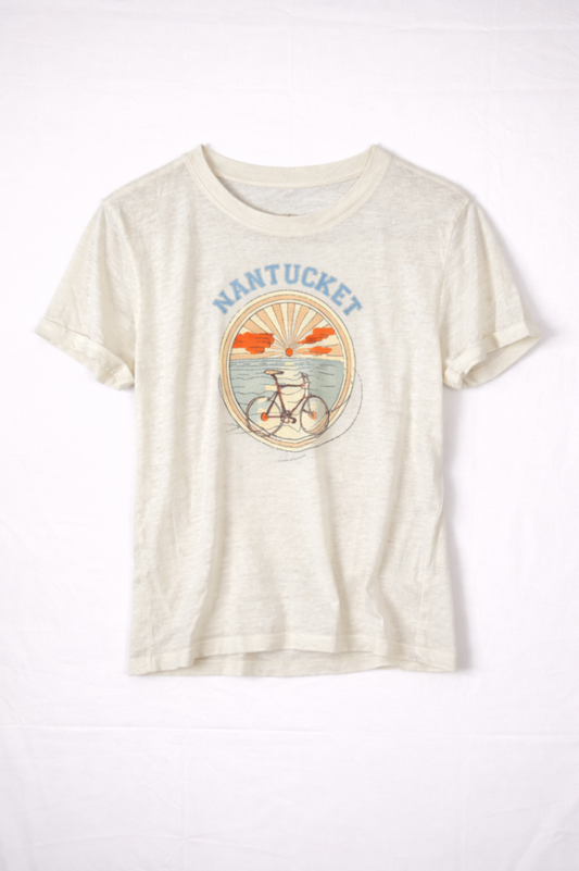 J. Crew T-Shirt M Cream/Beige