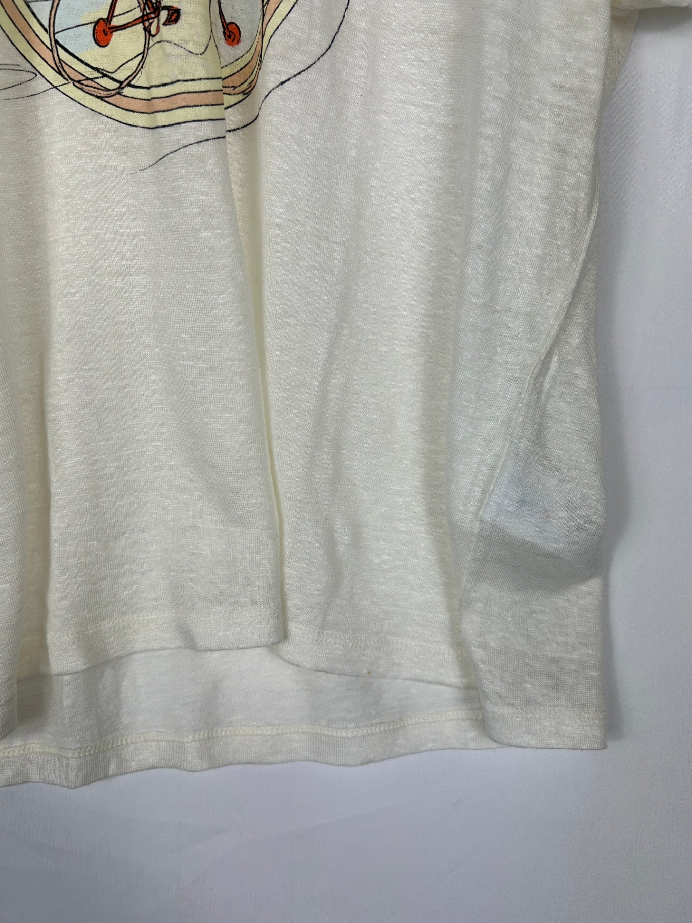 J. Crew T-Shirt M Cream/Beige