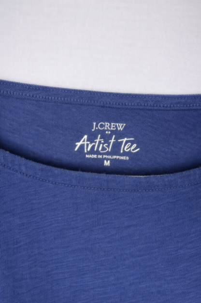 J. Crew Long Sleeve T-Shirt M Navy Blue