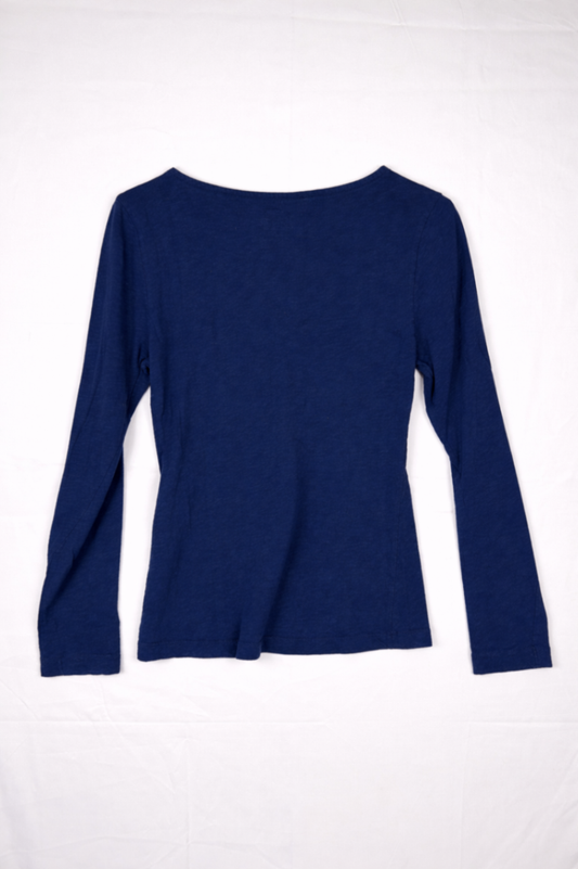 J. Crew Long Sleeve T-Shirt M Navy Blue