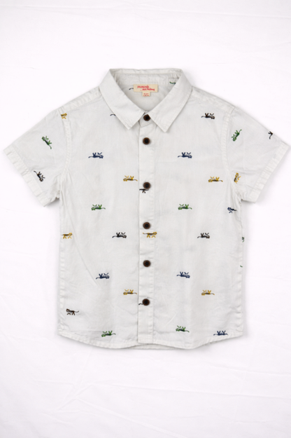 Du Pareil au Même Shirt 110 White