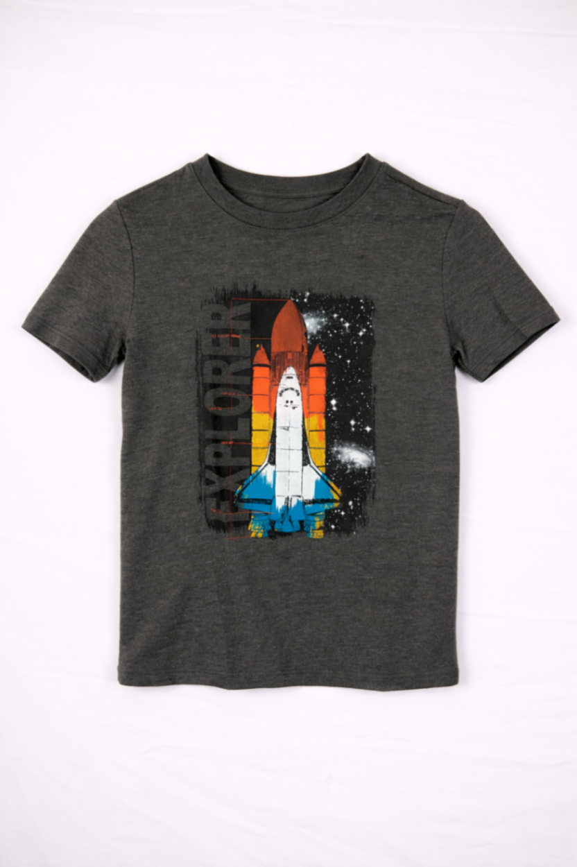Cat & Jack T-Shirt 6-7 Dark Gray