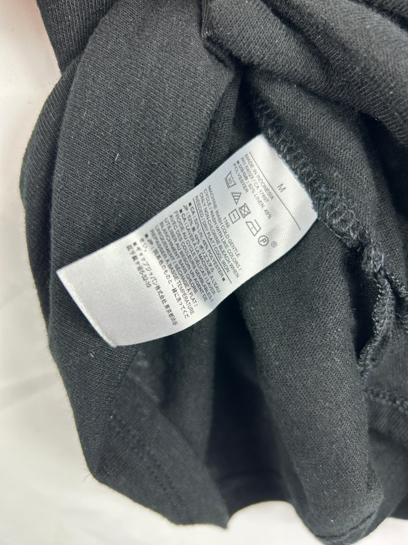 Banana Republic Polo Shirt M Black