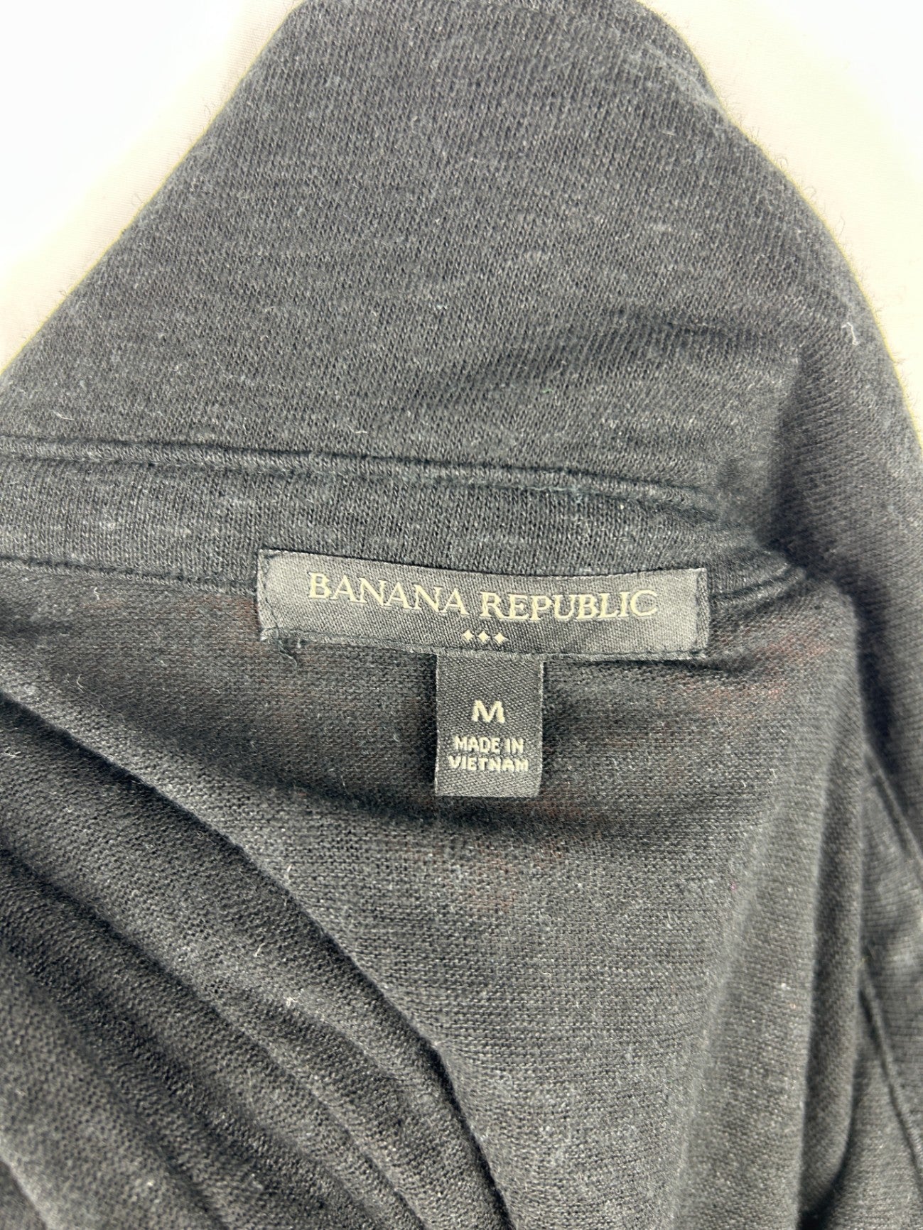 Banana Republic Polo Shirt M Black