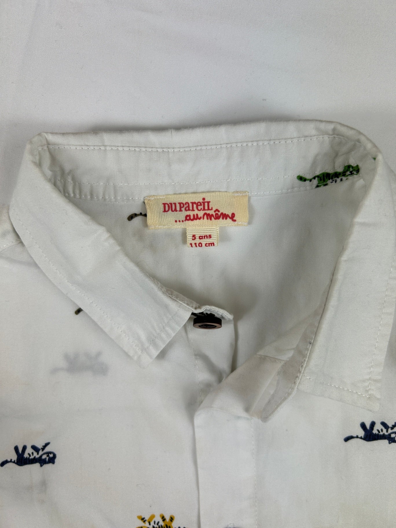 Du Pareil au Même Shirt 110 White